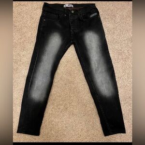 Classic Black Skinny Jeans for Men